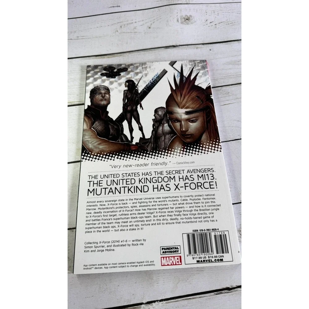 X-Force‎ Dirty/Tricks Simon Spurrier 2014 TPB Marvel Now! Comic Graphic Novel
